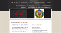 Desktop Screenshot of americanlegionpost64.com